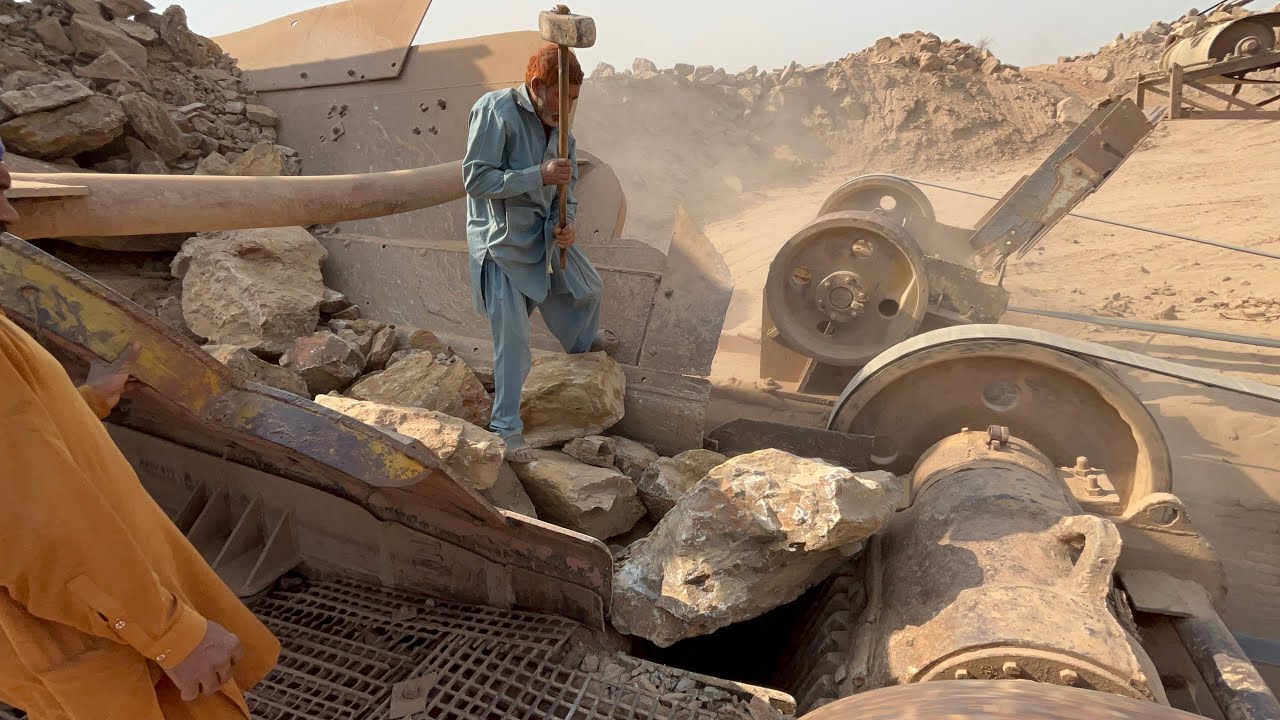 😱🔥World’s Largest Rock Crusher Machine | Satisfying Jaw Crushing Process