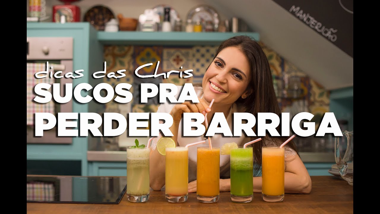 TV Chris Flores: 5 receitas de sucos para secar a barriga em uma semana