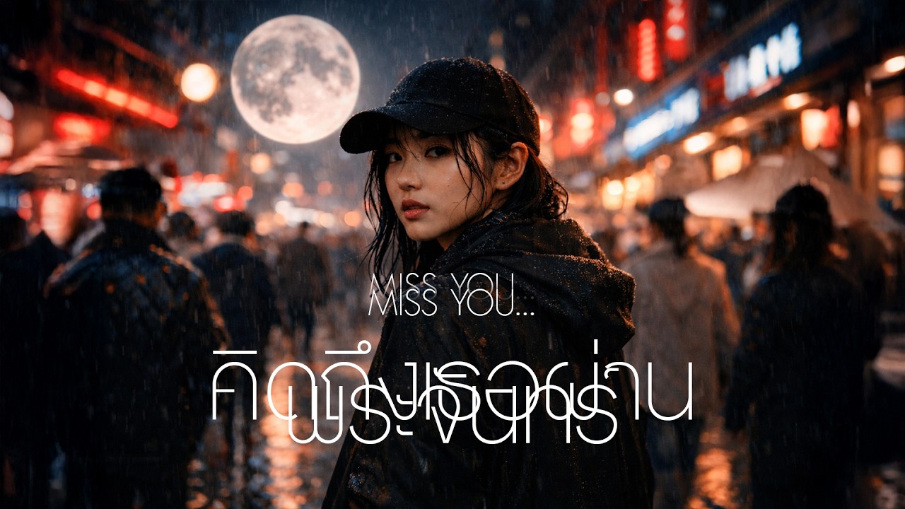คิดถึงเธอผ่านพระจันทร์ (miss you..) : bankkuby [Official Audio]