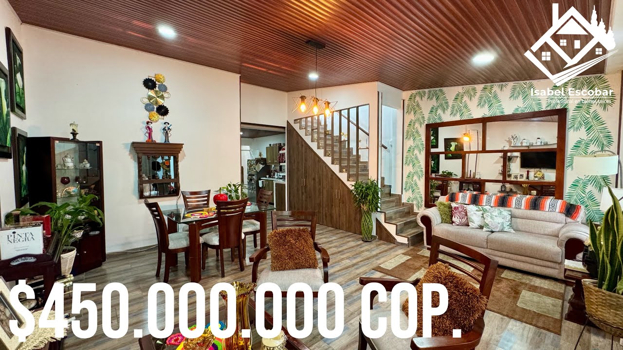 Casa bifamiliar de tres pisos con terraza en venta permuta - Barrio Alicanto Palmira Valle Colombia
