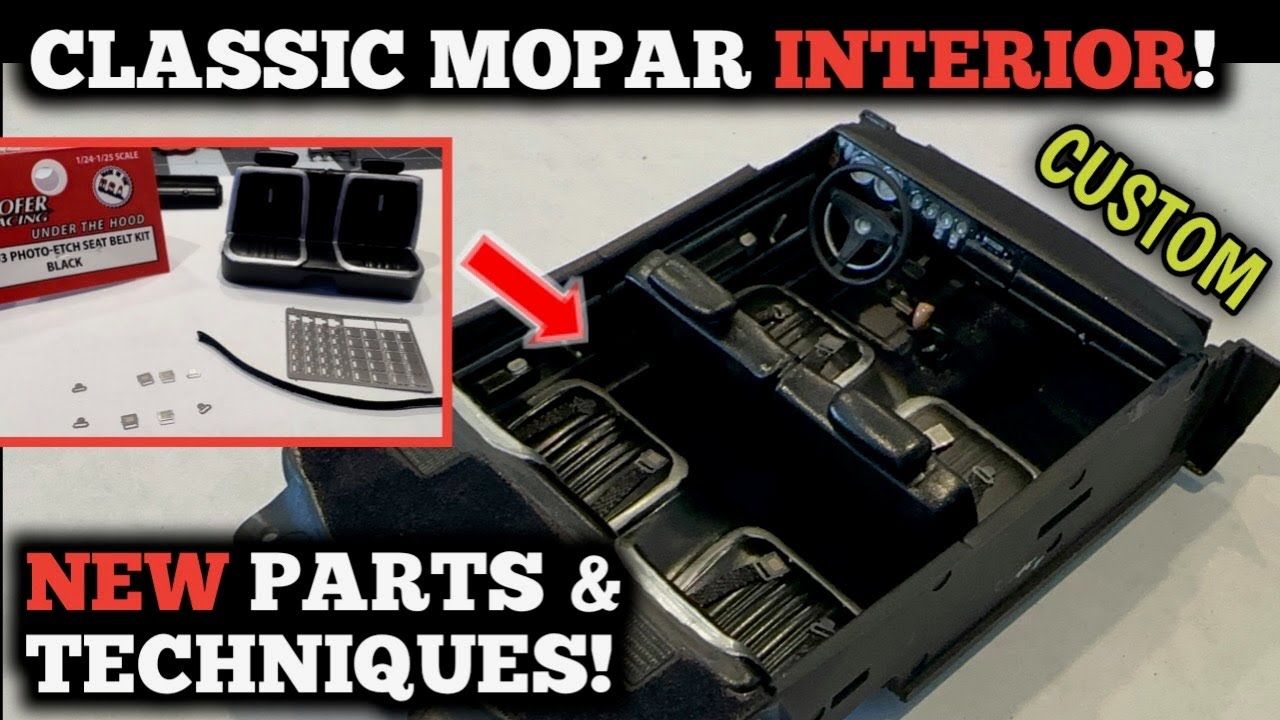 Revell: 70 Plymouth Road Runner Part 3: Testing NEW Interior Parts!