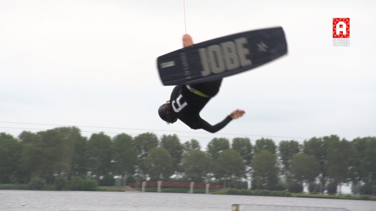 NK wakeboarden op Zegerplas in Alphen