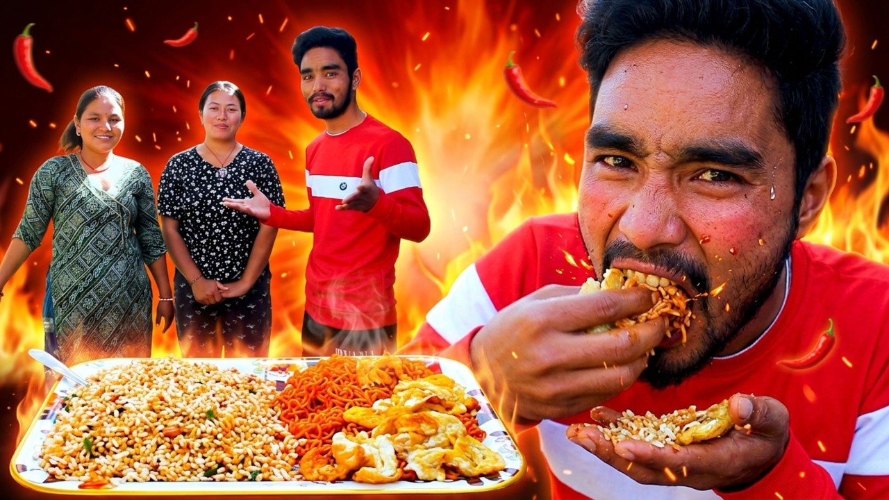 STREET FOOD CHALLENGE !! ROCK PAPER SCISSOR🤣Nepali Challenge #foodchallenge