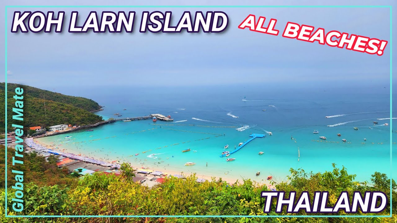 KOH LARN Island Pattaya All Beaches Tour 🇹🇭 Thailand