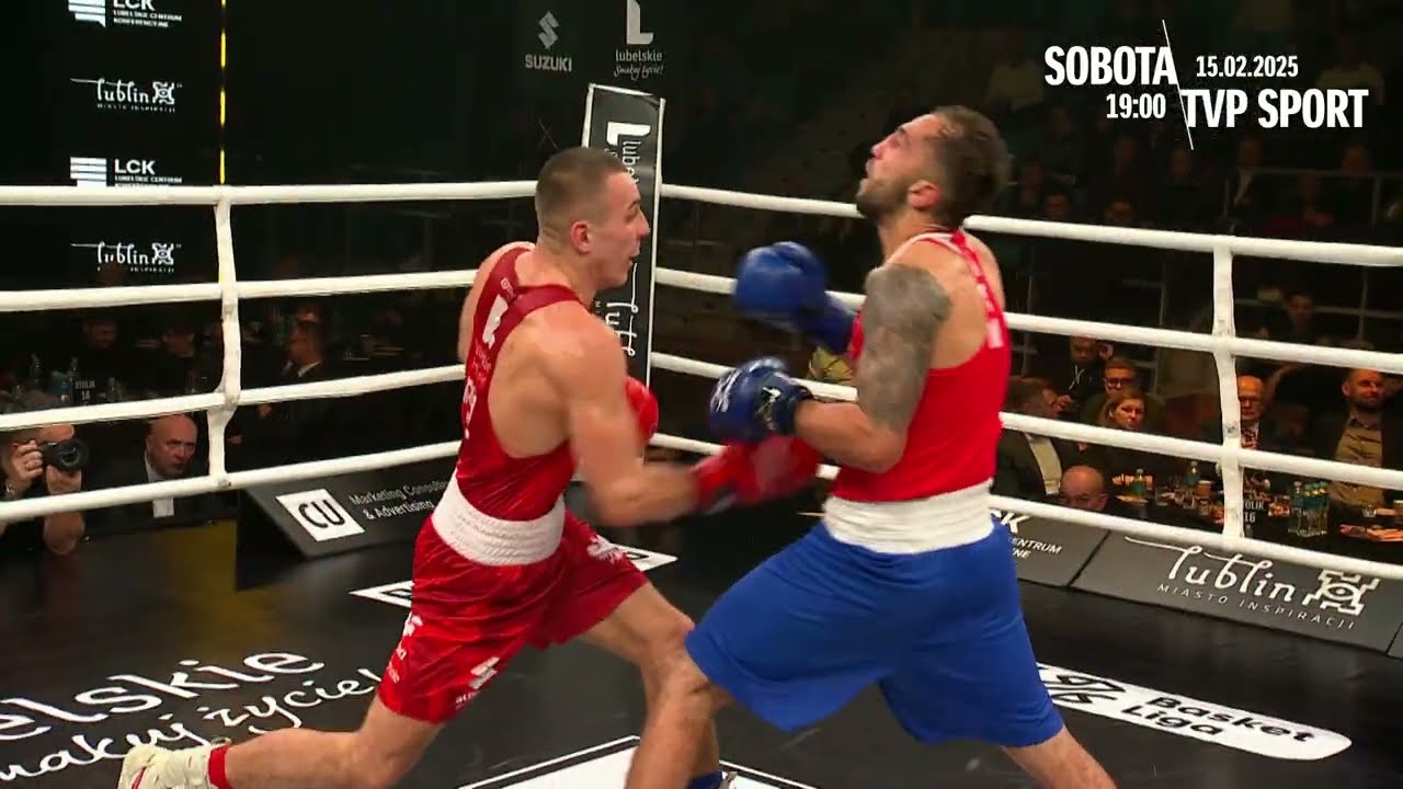 Polska - Belgia na gali Suzuki Boxing Night 33 w Łomży