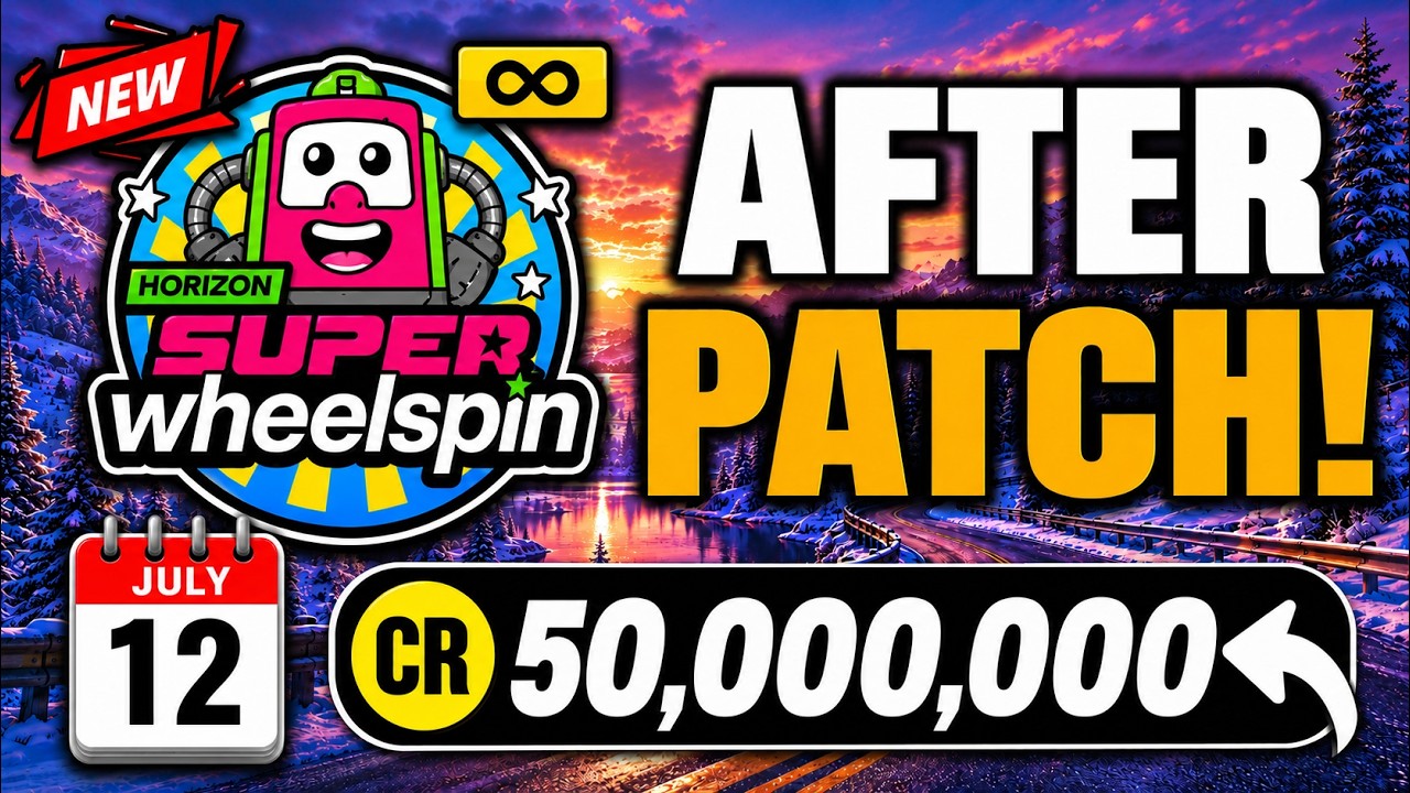 *50,000,000* JULY 12✅ Credits Farm Glitch fh6/FH6 Glitches/Super Wheelspins Farm Glitch! AFTER PATCH