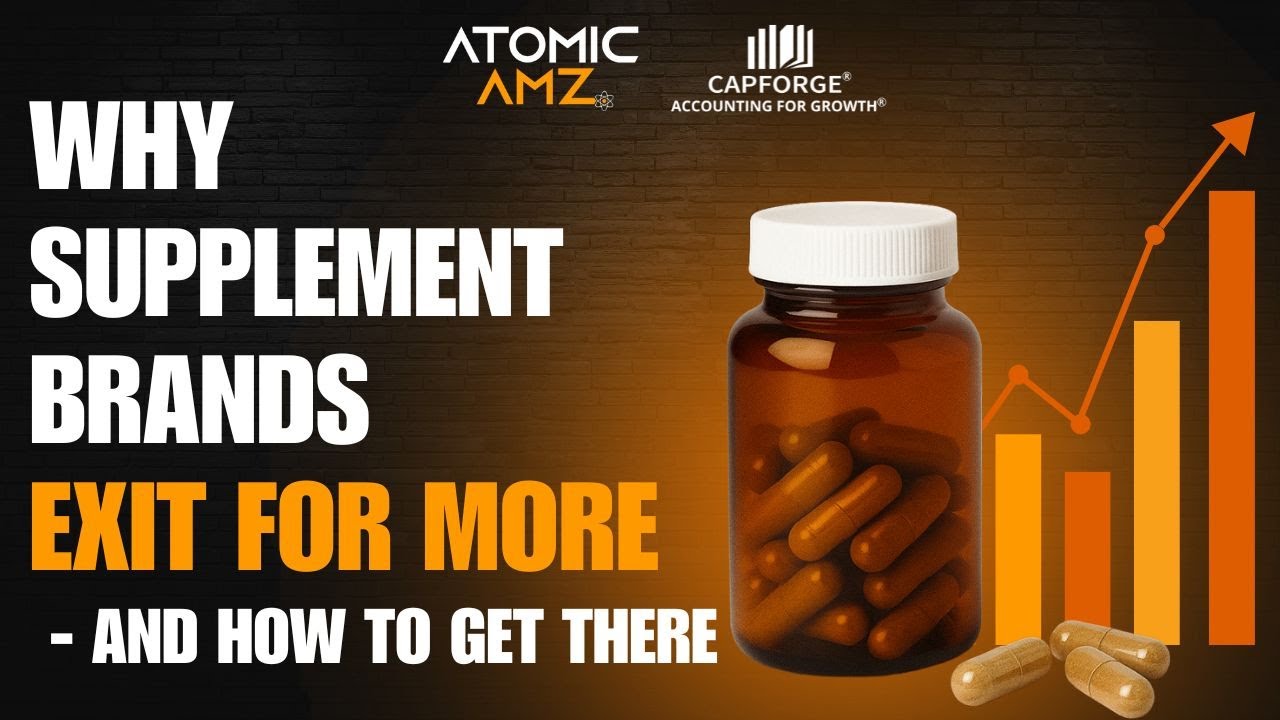 💊 Why Supplement Brands Sell for More on Amazon (and How You Can Too)