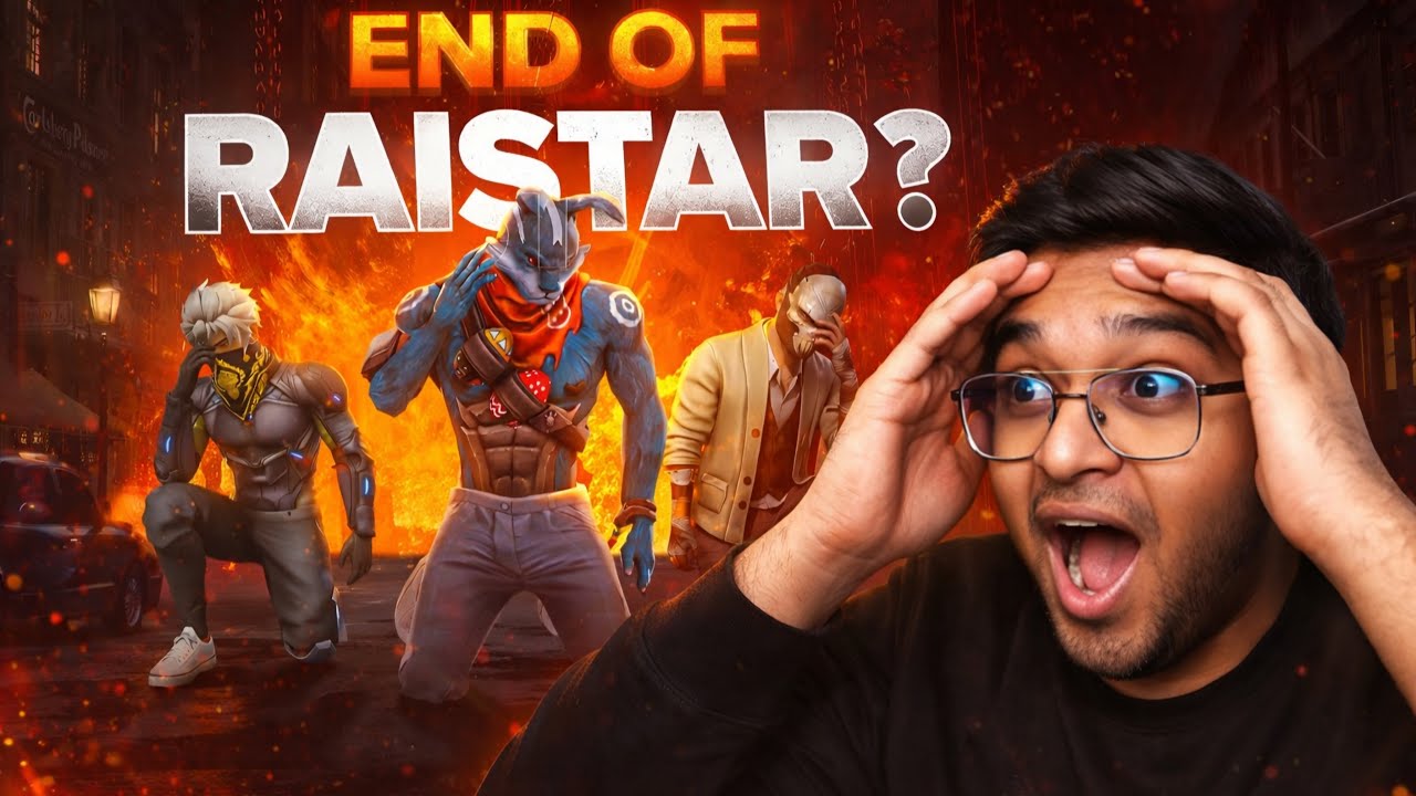 The End of an Era: Raistar Left Free Fire😭FT THOR LIVE @RaiStar