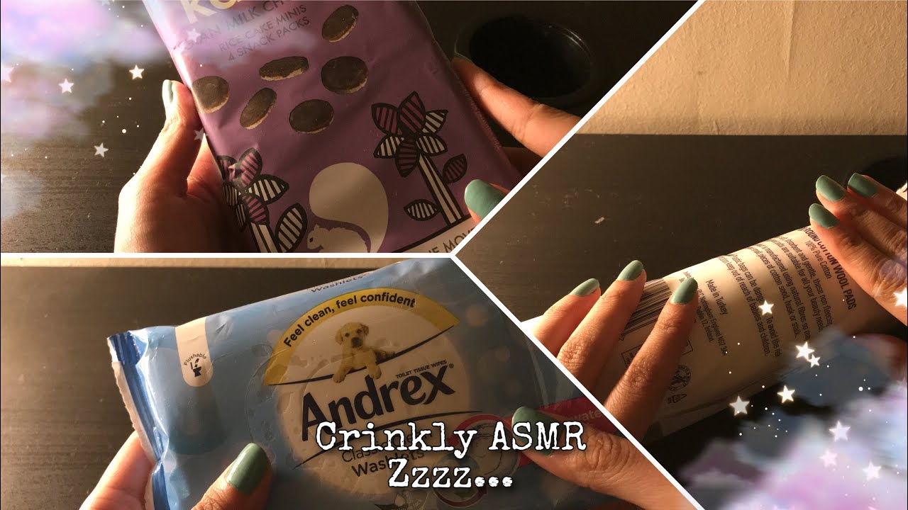 ASMR| Slow & Gentle Crinkles| SOUNDS Video (NO TALKING)