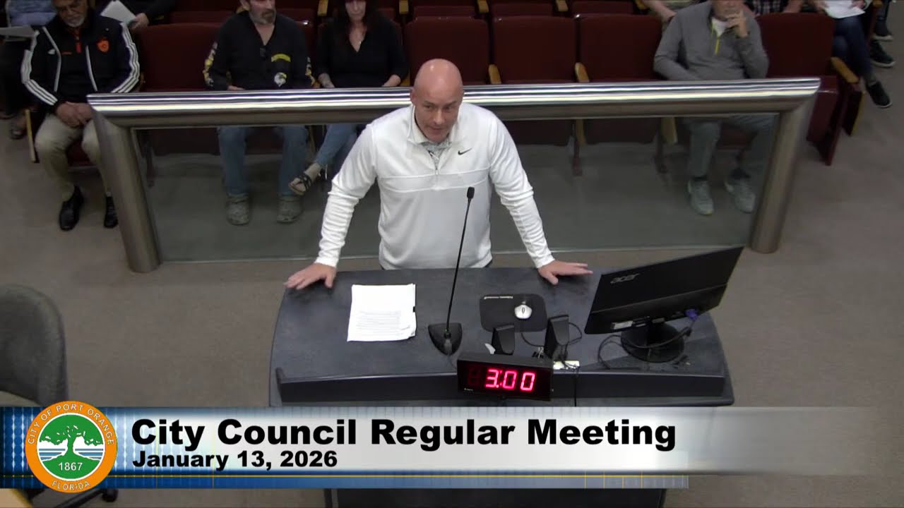 City Council Regular Meeting 1/13/2026