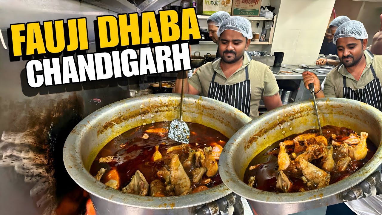 Chandigarh Top Food Critic Reveals FAUJI Dhaba in Manimajra | Street Food