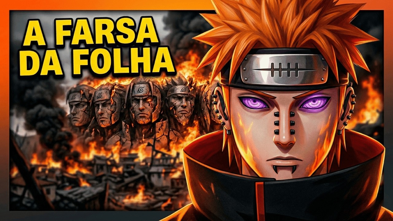 A Verdadeira Raz&atilde;o Por Que Pain Destruiu Konoha