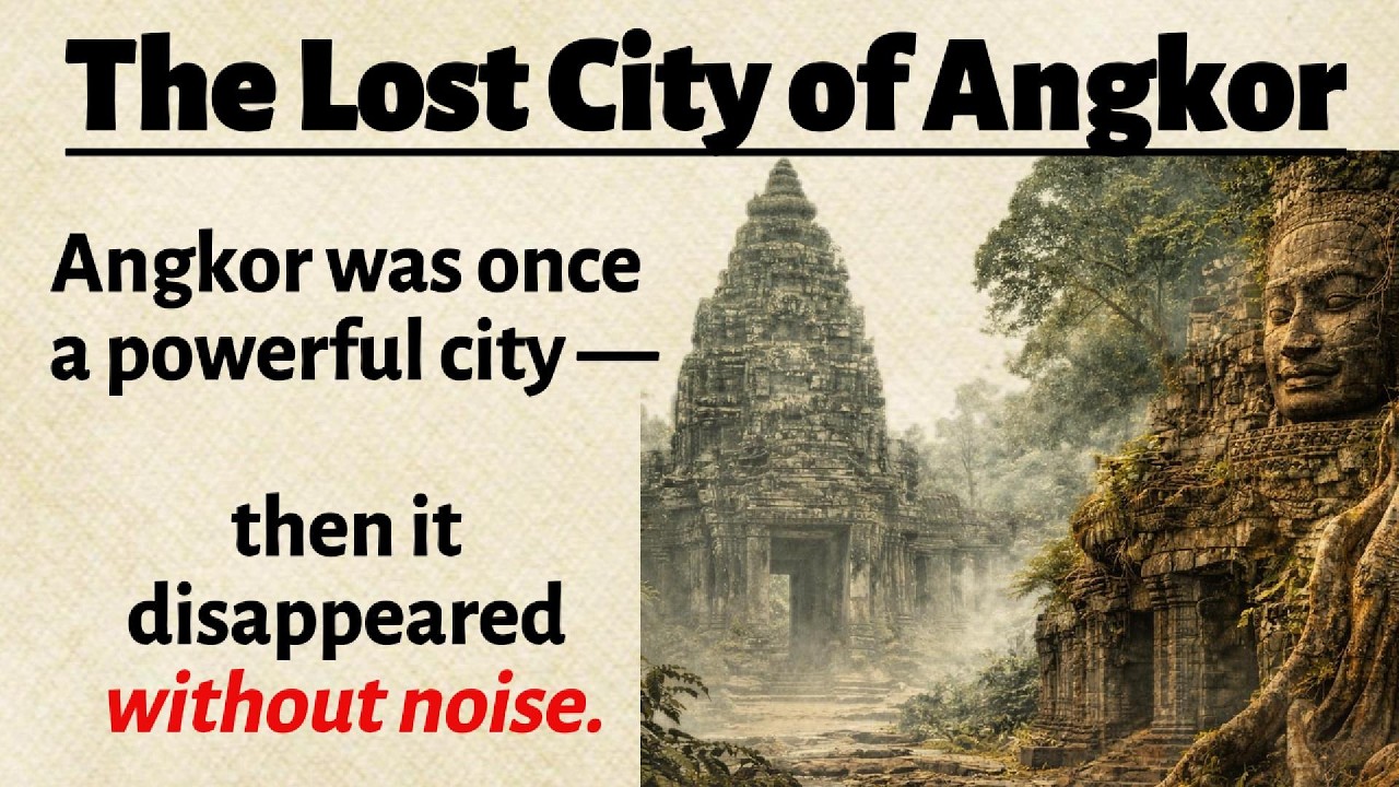 The Lost City of Angkor — When Power Disappeared | Learn English with Story