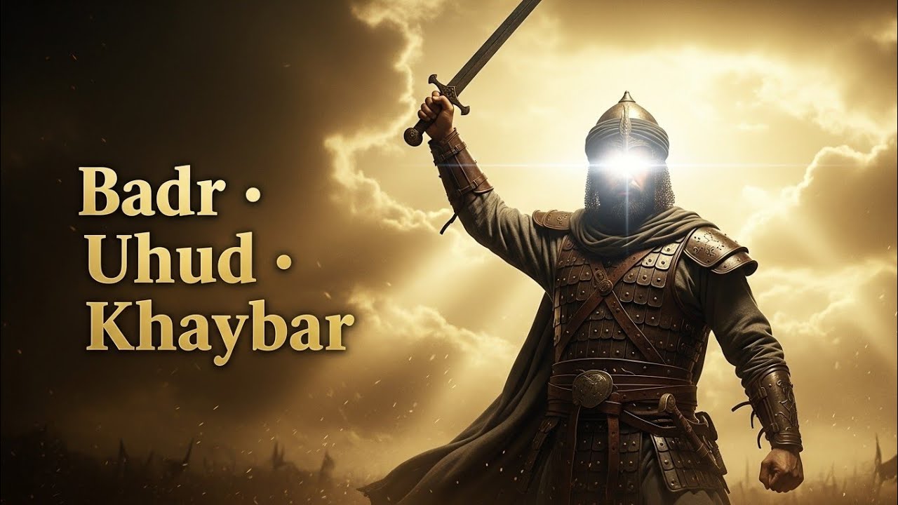 Hazrat Umar Farooq (RA) Battles | Jung-e-Badr, Uhud & Khaybar | Islamic Story