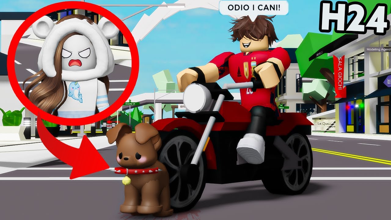 DIVENTO UN CAGNOLINO PER TESTARE I GIOCATORI DI BROOKHAVEN SU ROBLOX!