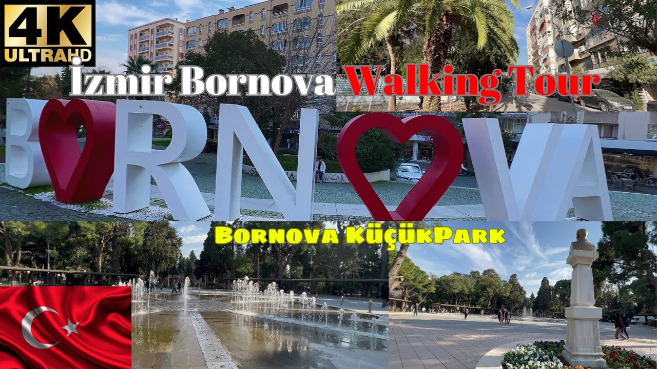 İzmir | Bornova Küçükpark Walking Tour🇹🇷|#izmir #bornova #walkingtour #walking #turkey #türkiye