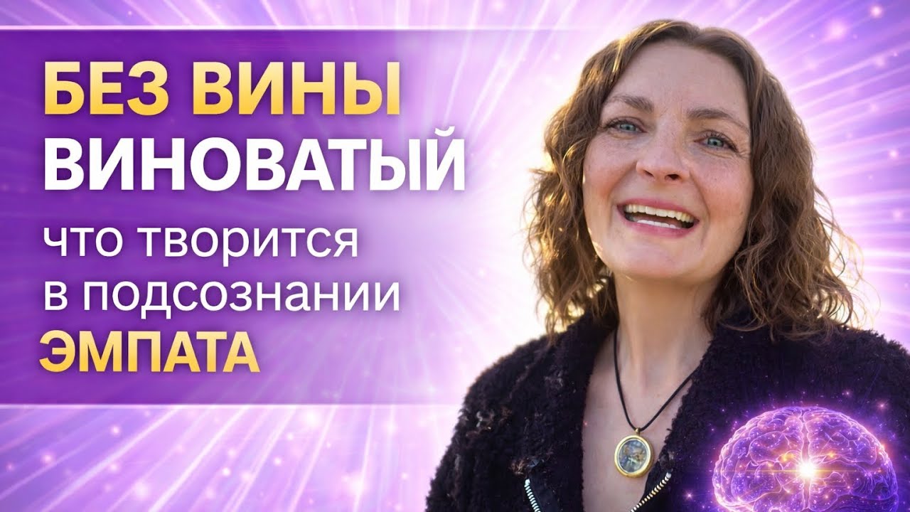 ПОЧЕМУ МЫ ЧУВСТВУЕМ ВИНУ и ОПРАВДЫВАЕМСЯ ДАЖЕ КОГДА НЕ ВИНОВАТЫ
