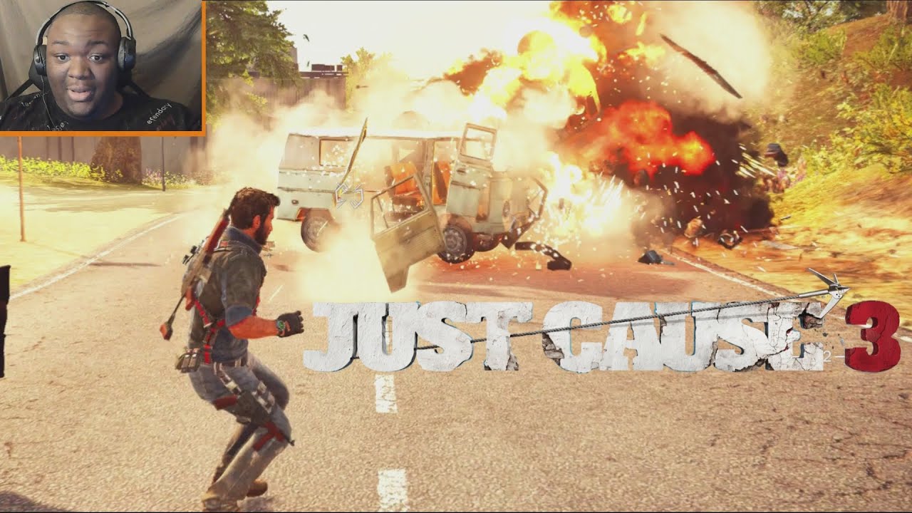 Just Cause 3 (Xbox One S) Gameplay with Facecam