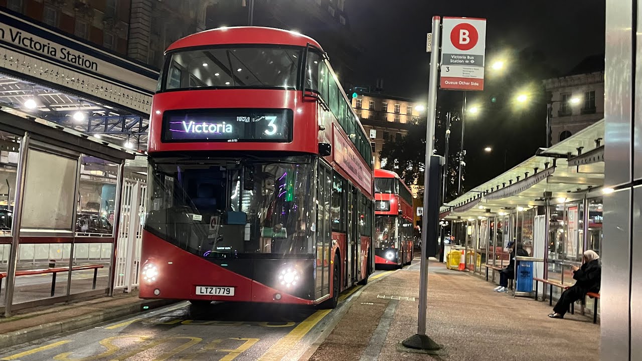 FRV. TUK Route 3: Victoria - Crystal Palace LT706 (LTZ1706) NB4L Routemaster