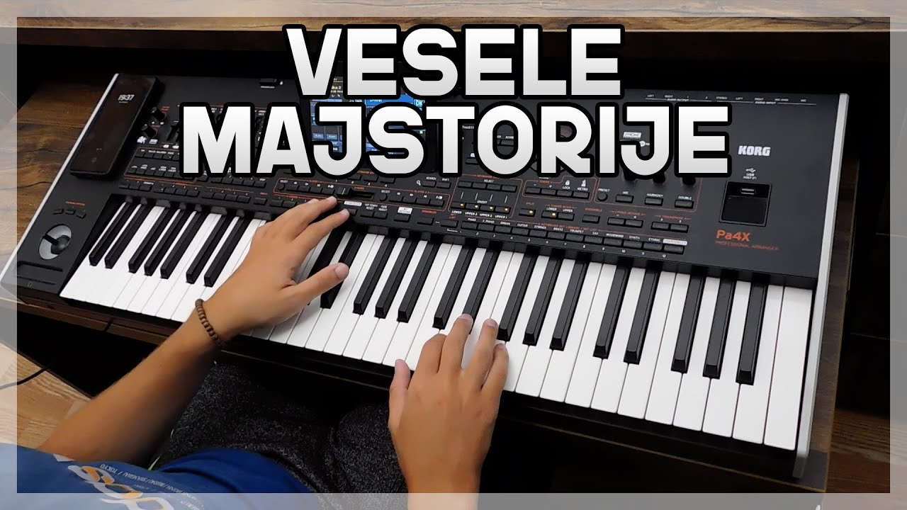 Vesele Majstorije // MARKO MX - Narodna Kola MIX - KORG Pa4x!