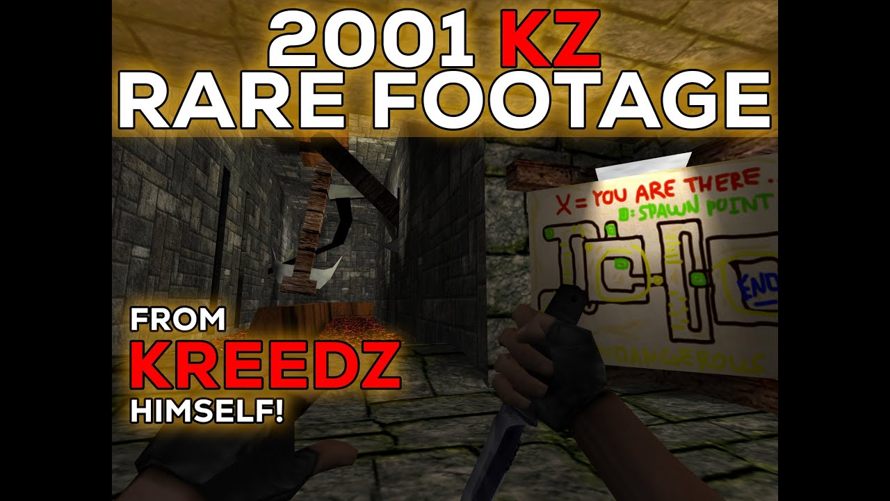 RARE Earliest known KZ/Kreedz Footage (2001)