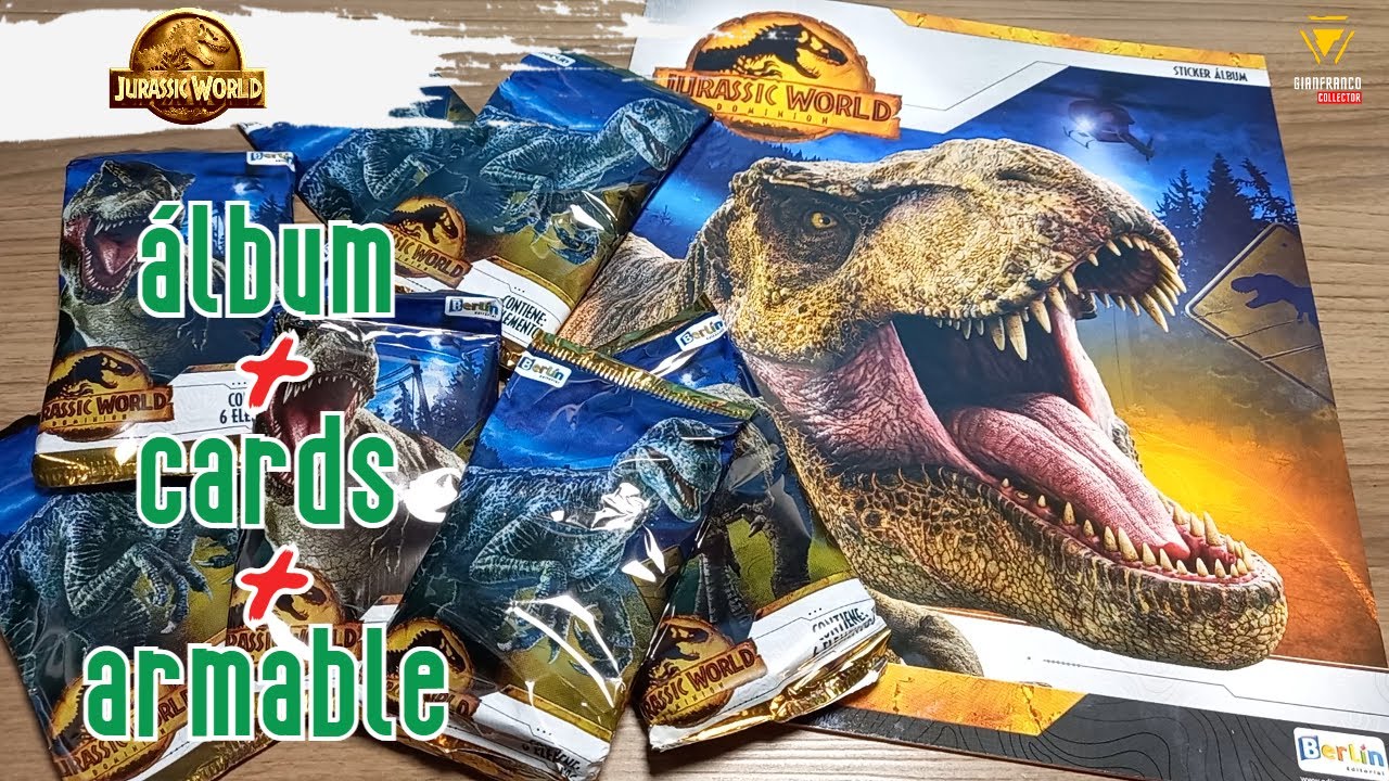 Álbum Jurassic World Dominion - Editorial Berlín 2022
