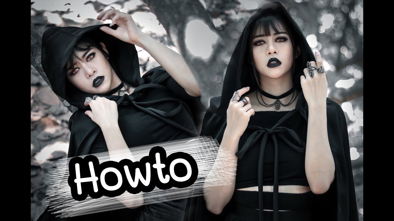 Howto Black Vampire Girl
