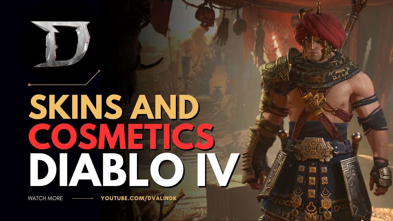 Руководство для начинающих по обликам и косметике в Diablo 4 | Гардероб, облики и покраска доспех...
