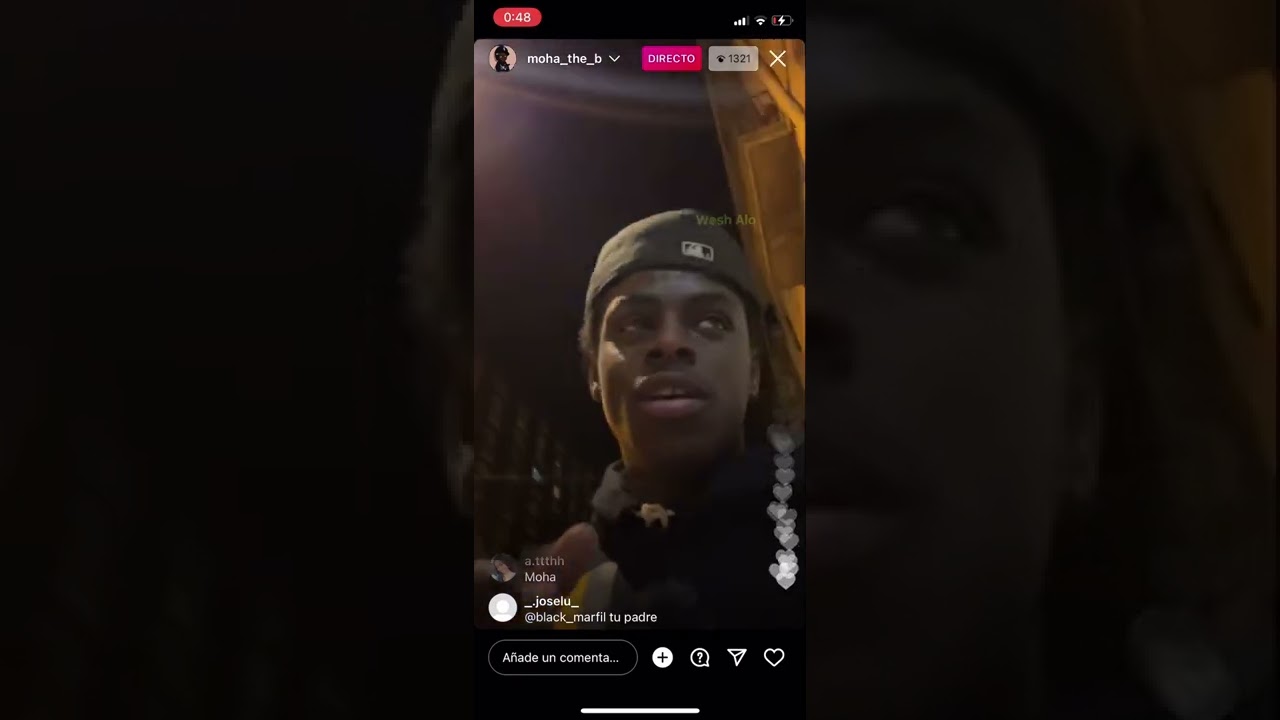 MOHA THE B LE TIRA A KG970 Y LILJAY970 EN DIRECTO! (EXPLICA EL BEEF)