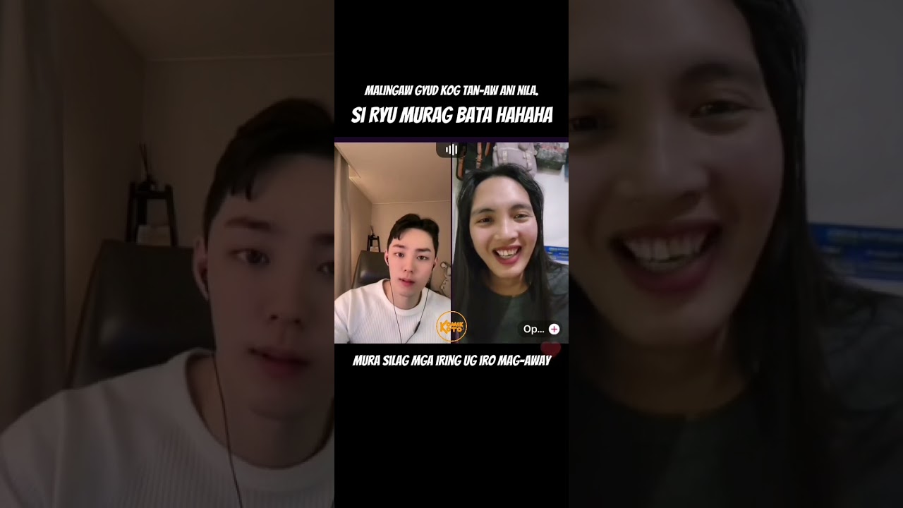 Si RYU ug si Oppa's Girl. Nagmaoy si Ryu kay pirmi siya pildi sa match. 🤣 #ryu #oppasgirl