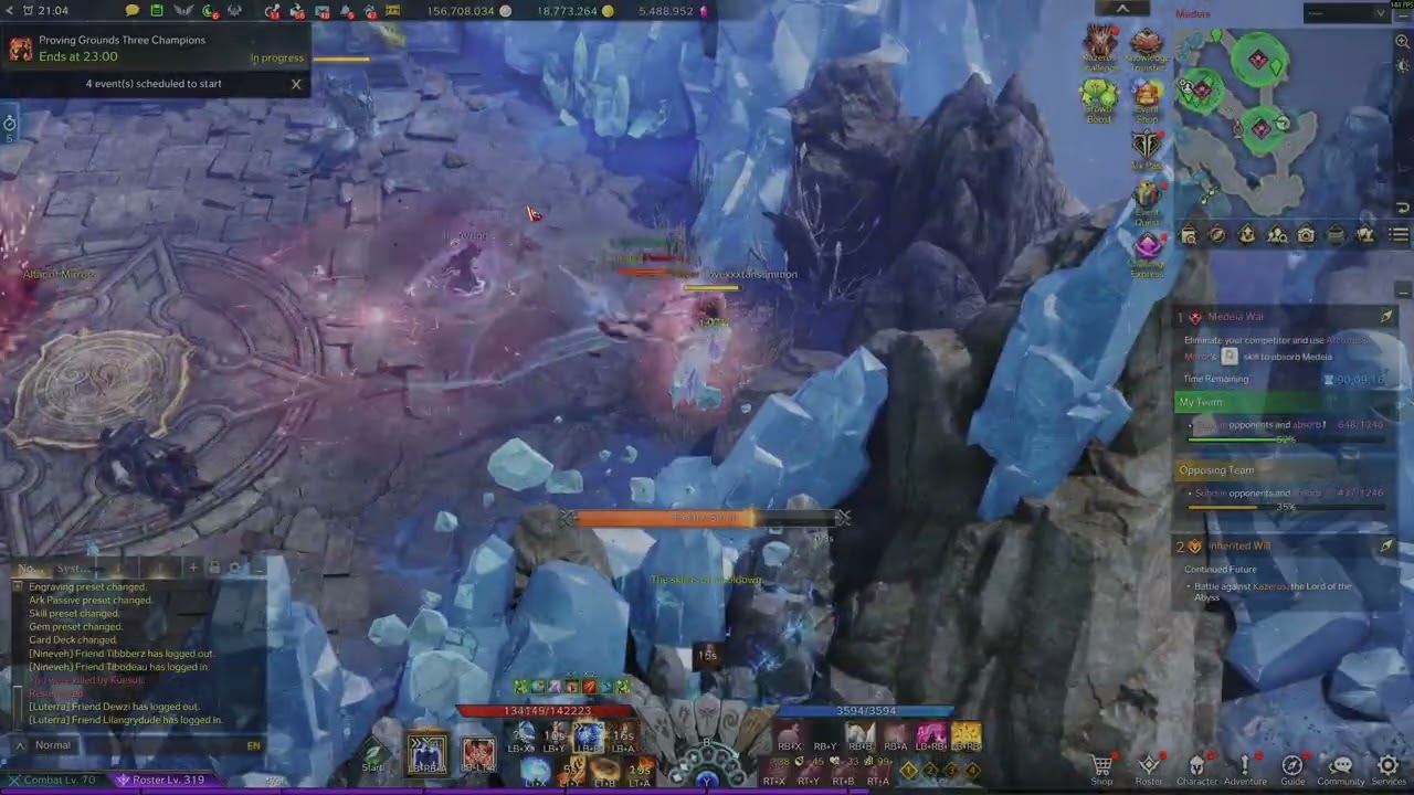 LOST ARK PVP Siege Island Medeia (random tvt dm) on CO Communication Overflow Summoner 27th Visit