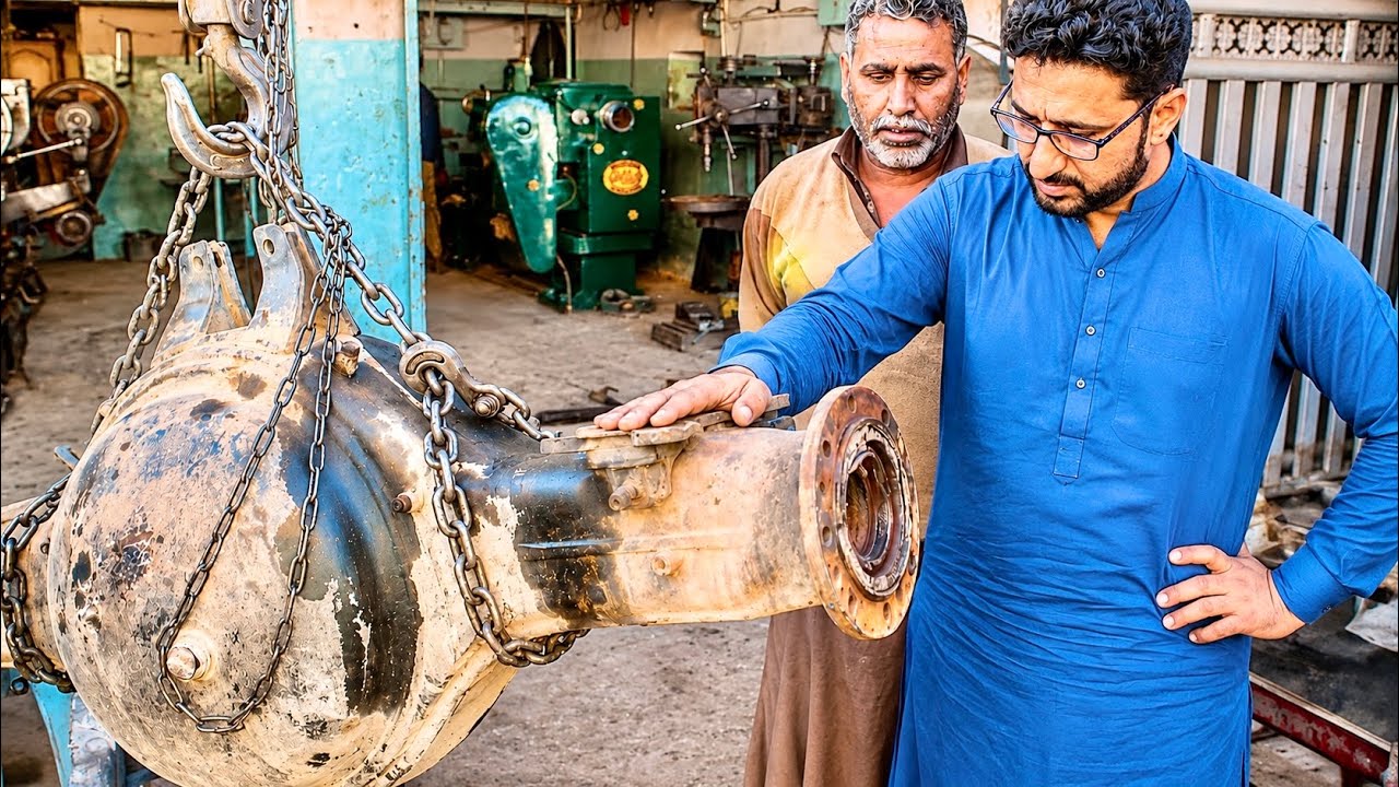   The Truck&rsquo;s Axle Tube Snapped in Half 😱 The Repair That Shocked Everyone