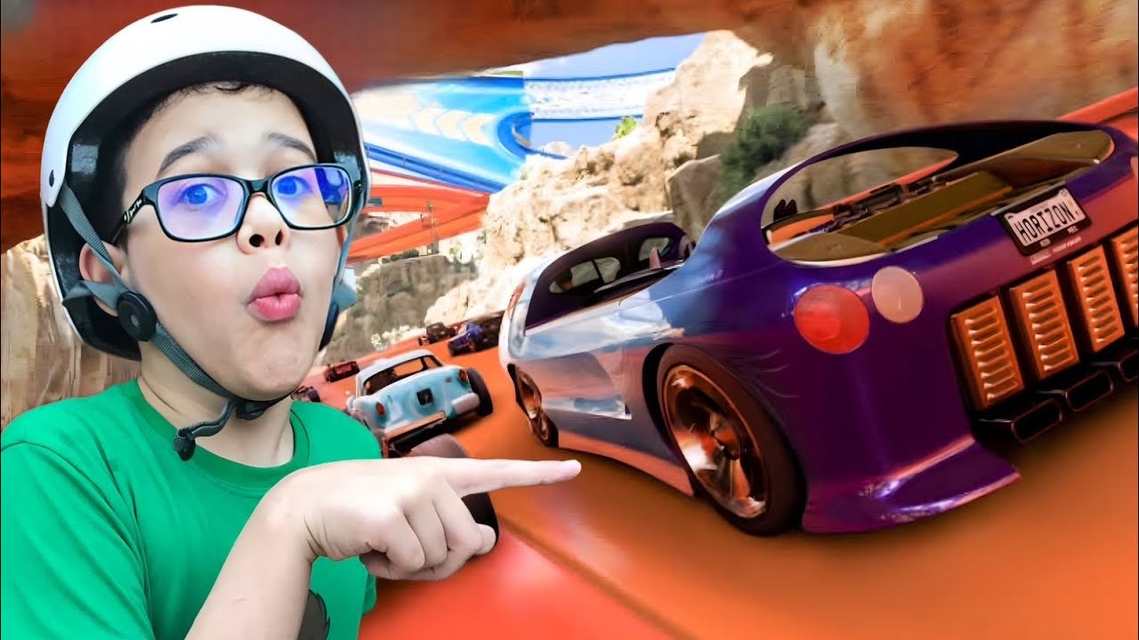 ACELERANDO MUITO NO JOGO DE CARRO HOT WHEELS