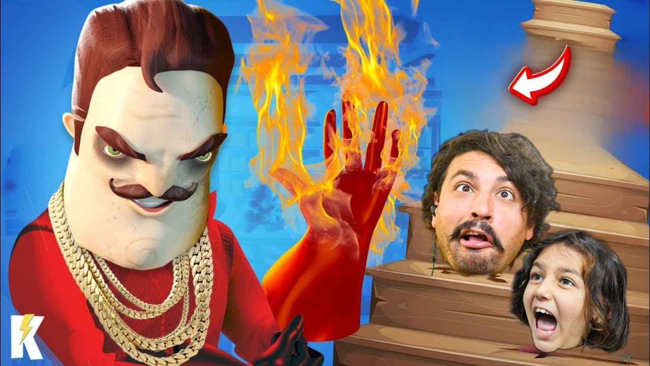 CADI WİLSON GERÇEK WİLSONU BODRUMA HAPSETMİŞ 😨 Hello Neighbor Mod