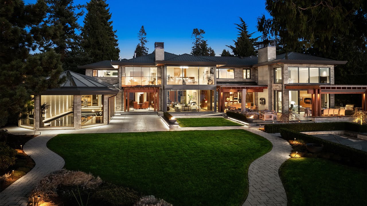 A look inside this $21,800,000 Californian inspired estate | Surrey, Canada