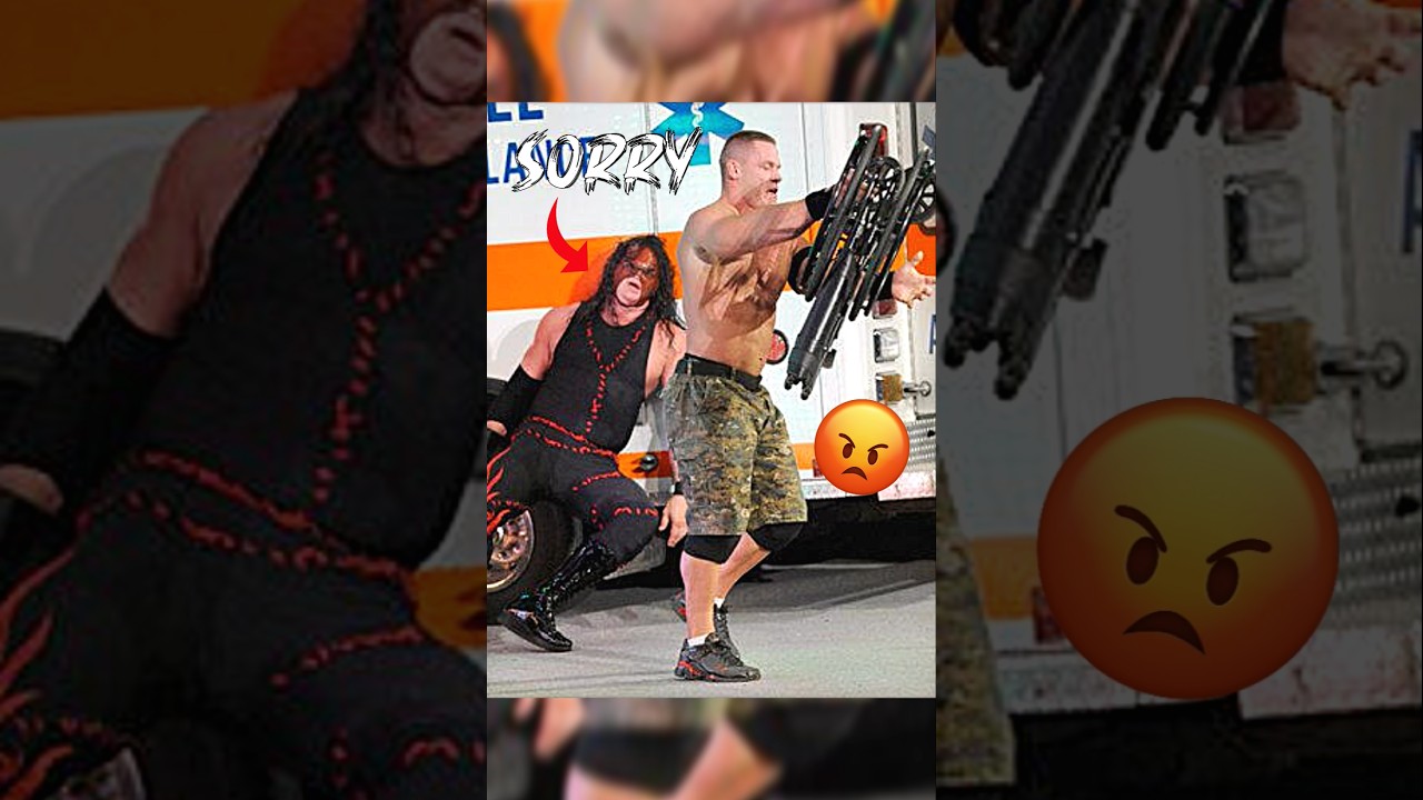 John Cena Destroyed 🔥 Kane at Ambulance Match #edit