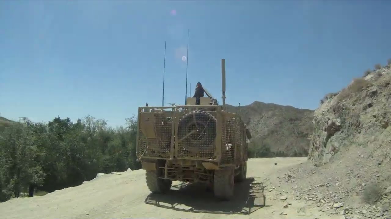 How Real Is War? Raw Footage From Two Trucks Behind Me.