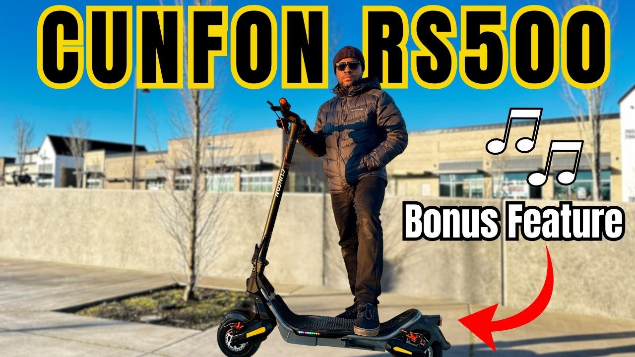 Best Electric Scooter For These Reasons.... (CUNFON RS500 Review)
