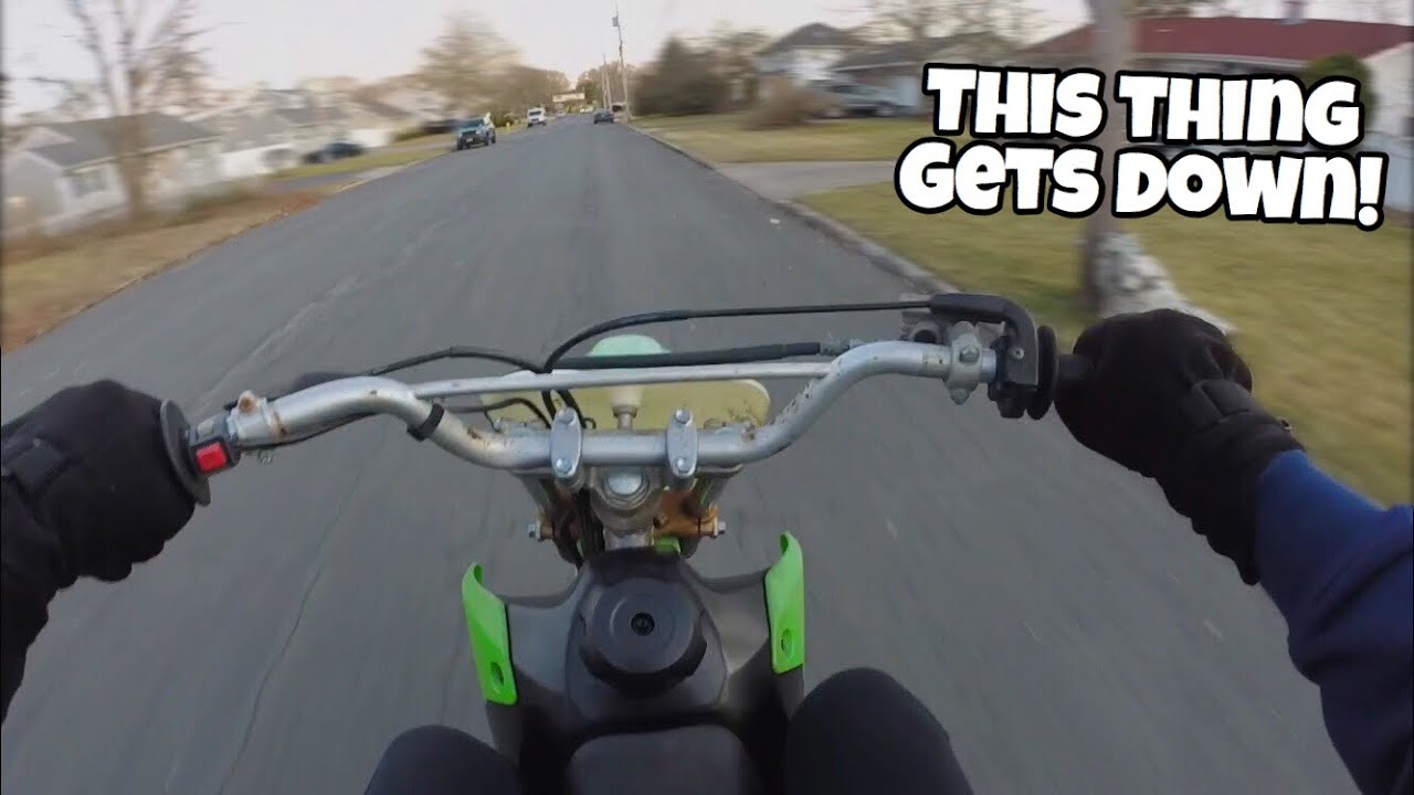 First STREET RIDE on the Kawasaki Dirt Bike! + GREAT News With the NASKART!