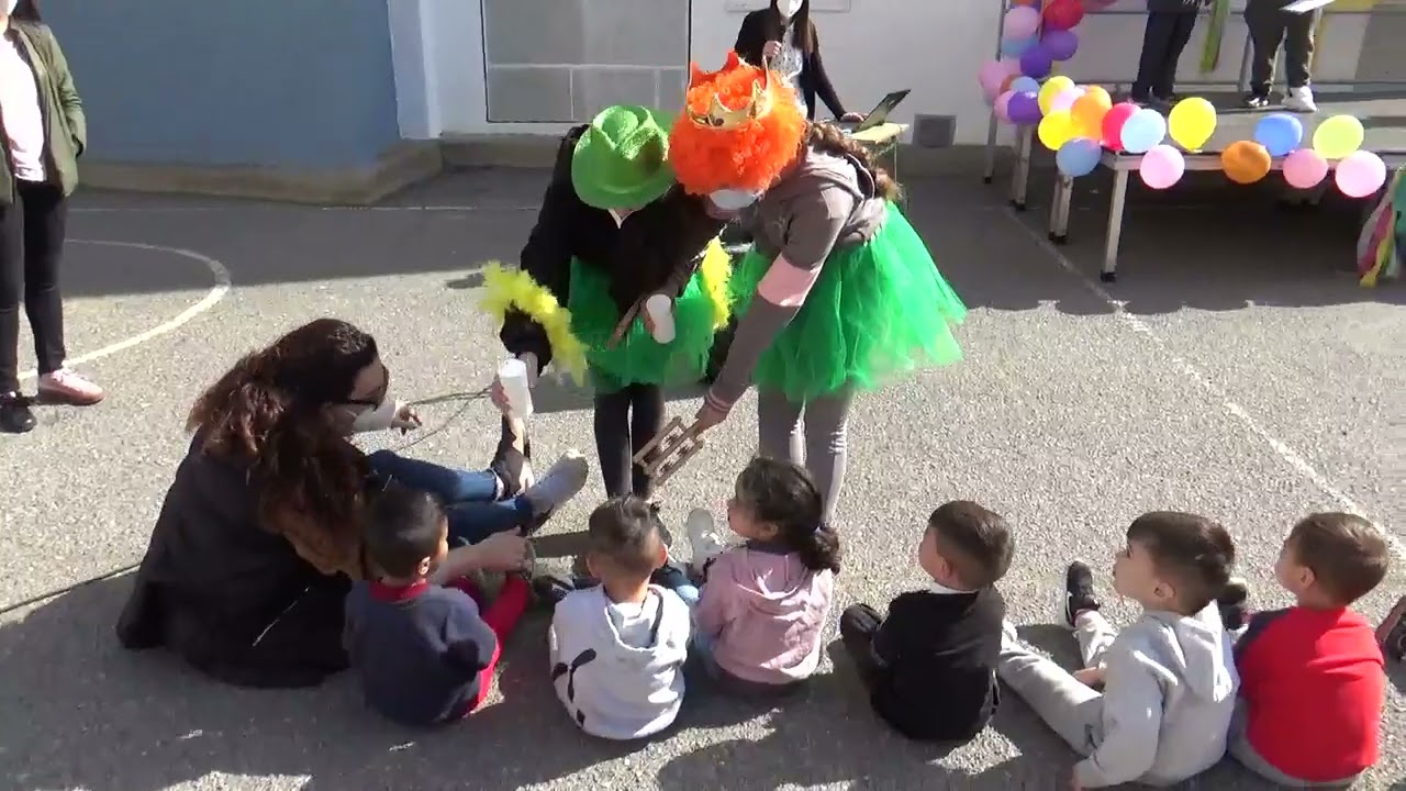 acto inaugural carnaval MIGUEL DE CERVANTES PATERNA 2022