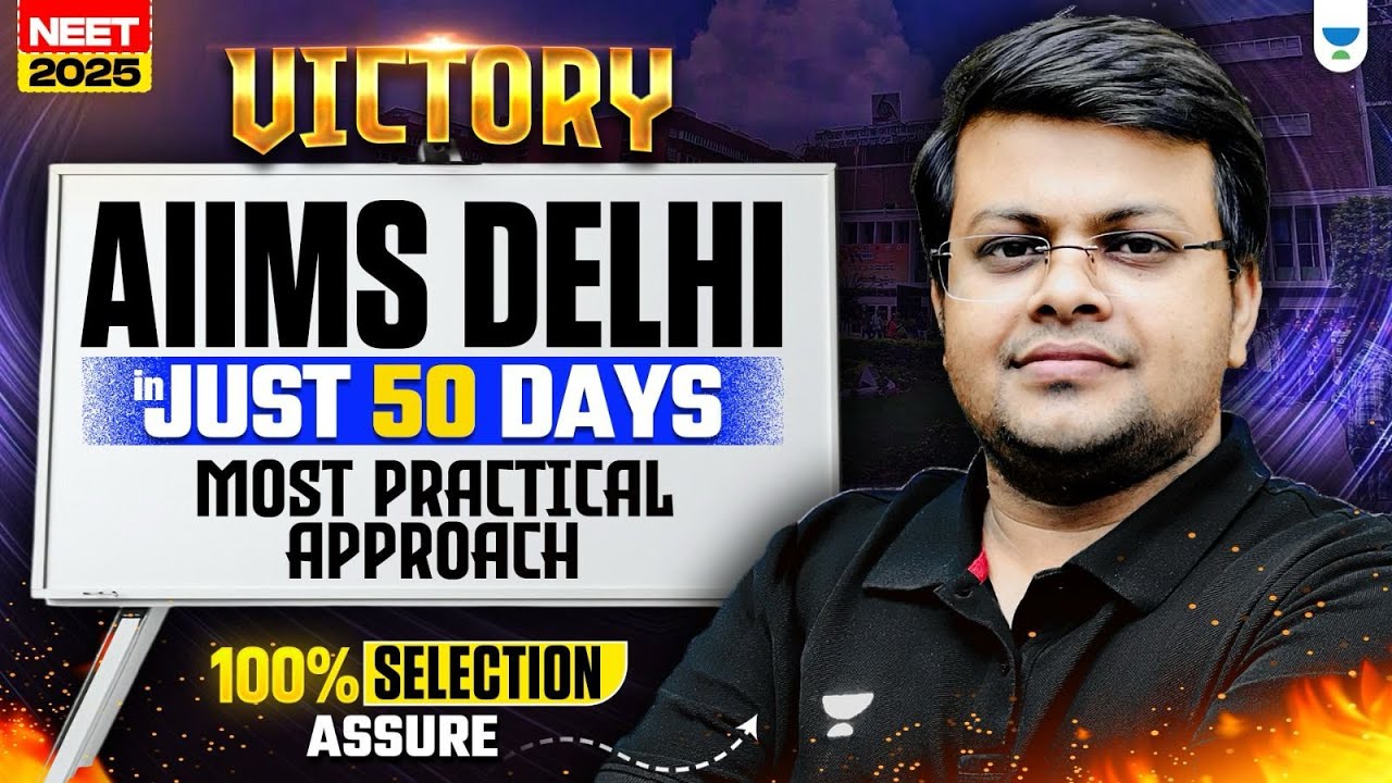 100% Effective Methods for Crack AIIMS-Delhi in just 2 Months| Time Table for NEET 2025 in 2 Months