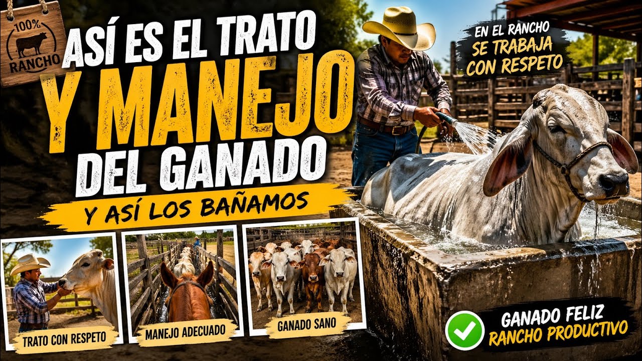 POR SU SALUD BAÑAMOS LAS VACAS