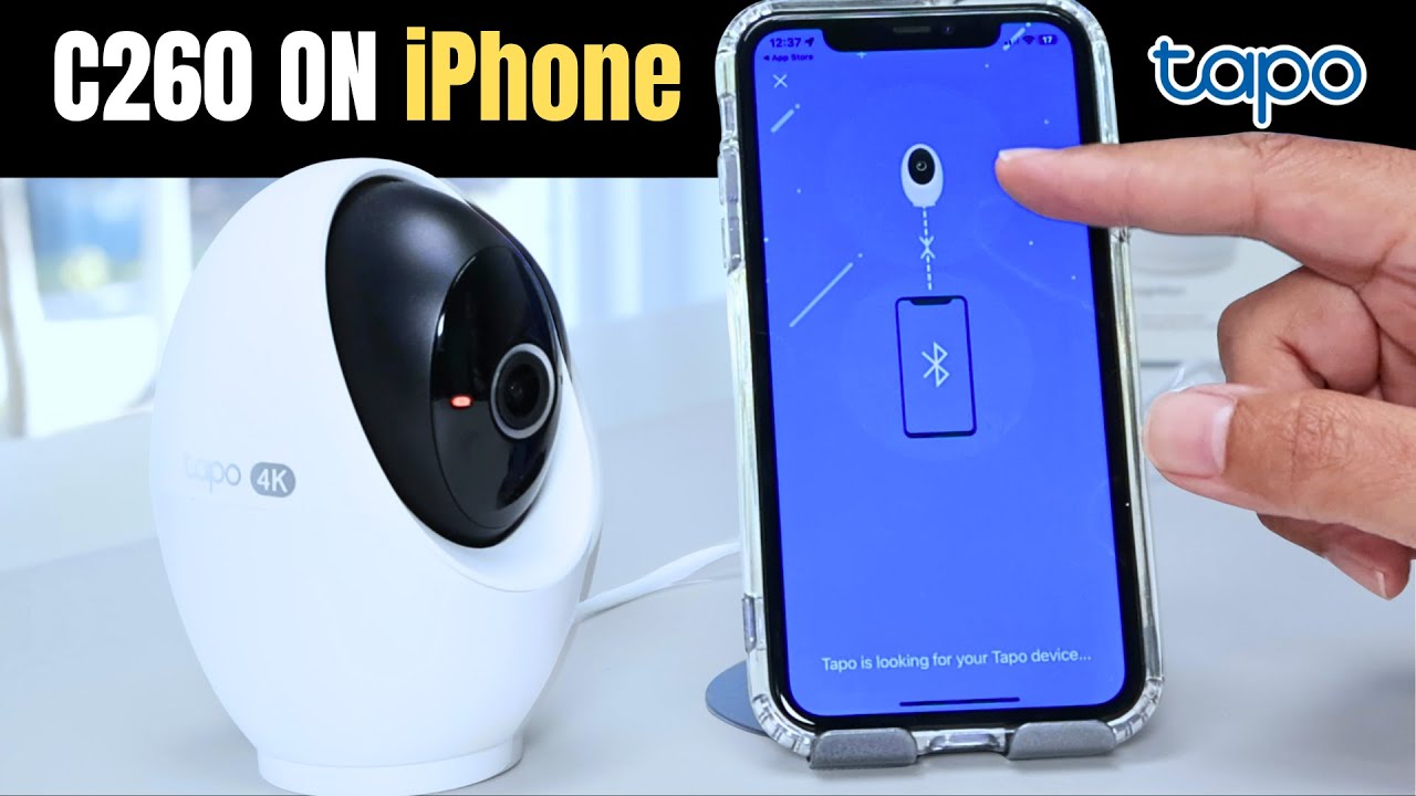 Как просмотреть Tapo C260 на iPhone