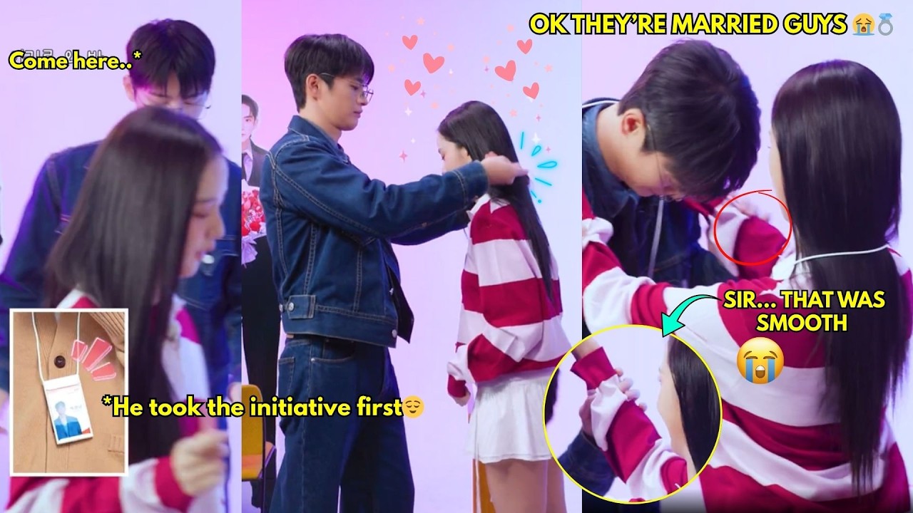 THE WAY INGUK HOLD JISOO'S HAND WHEN SHE WAS PUTTING THE CARD ON HIM!! SIR… THAT WAS SMOOTH