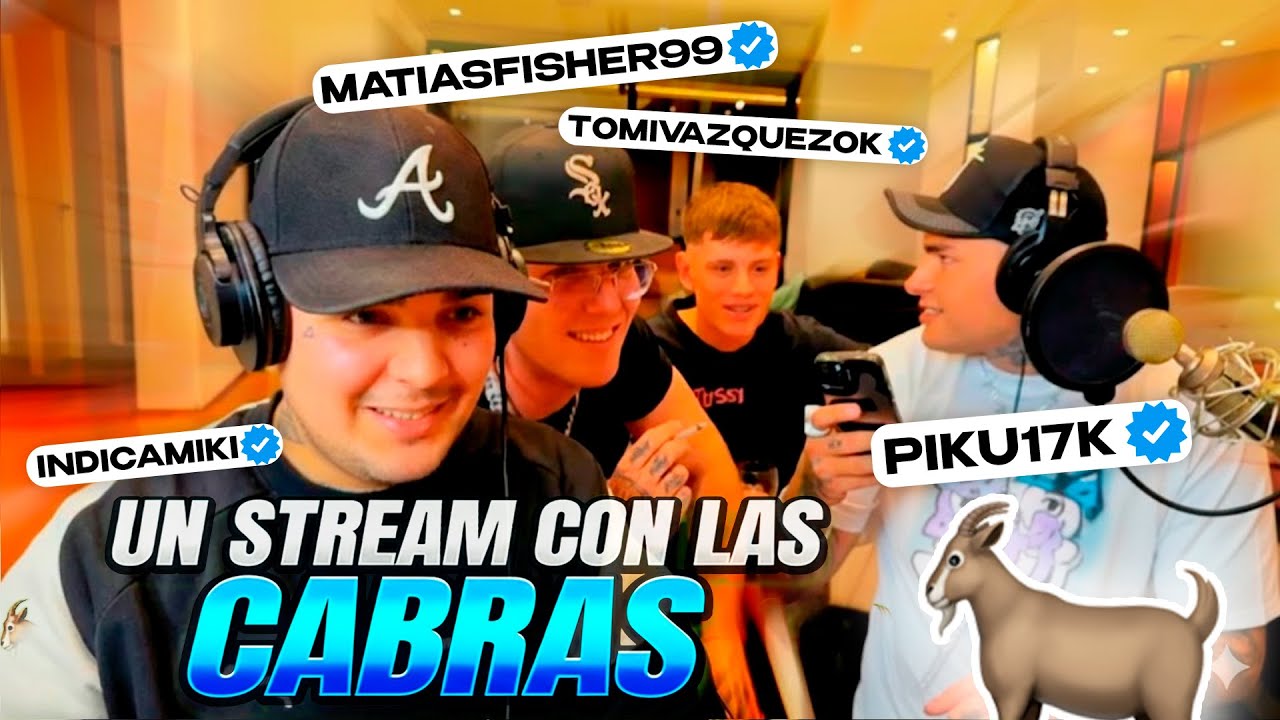 GRABAMOS una CANCION en STREAM con @Piku y @Matias Fisher