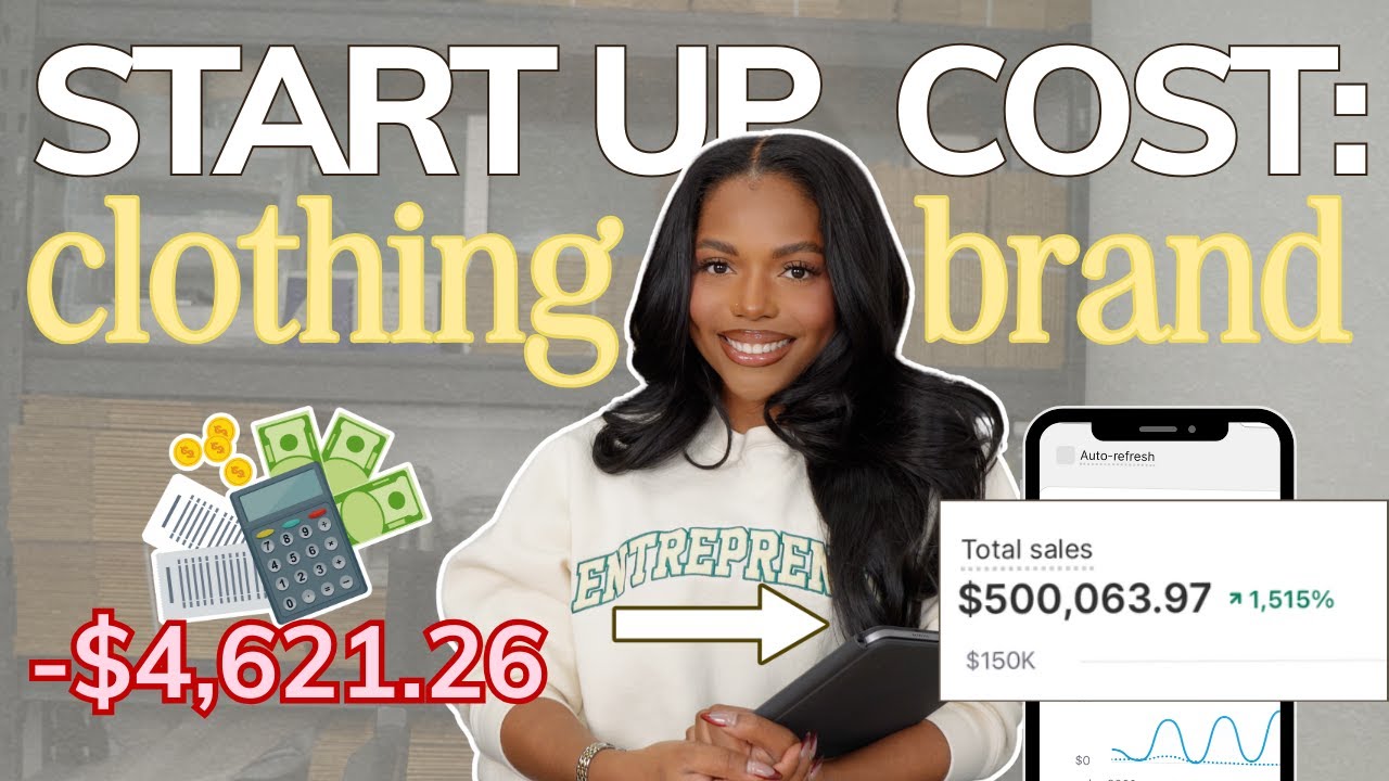 ACTUAL COST to Start a Clothing Brand in 2025