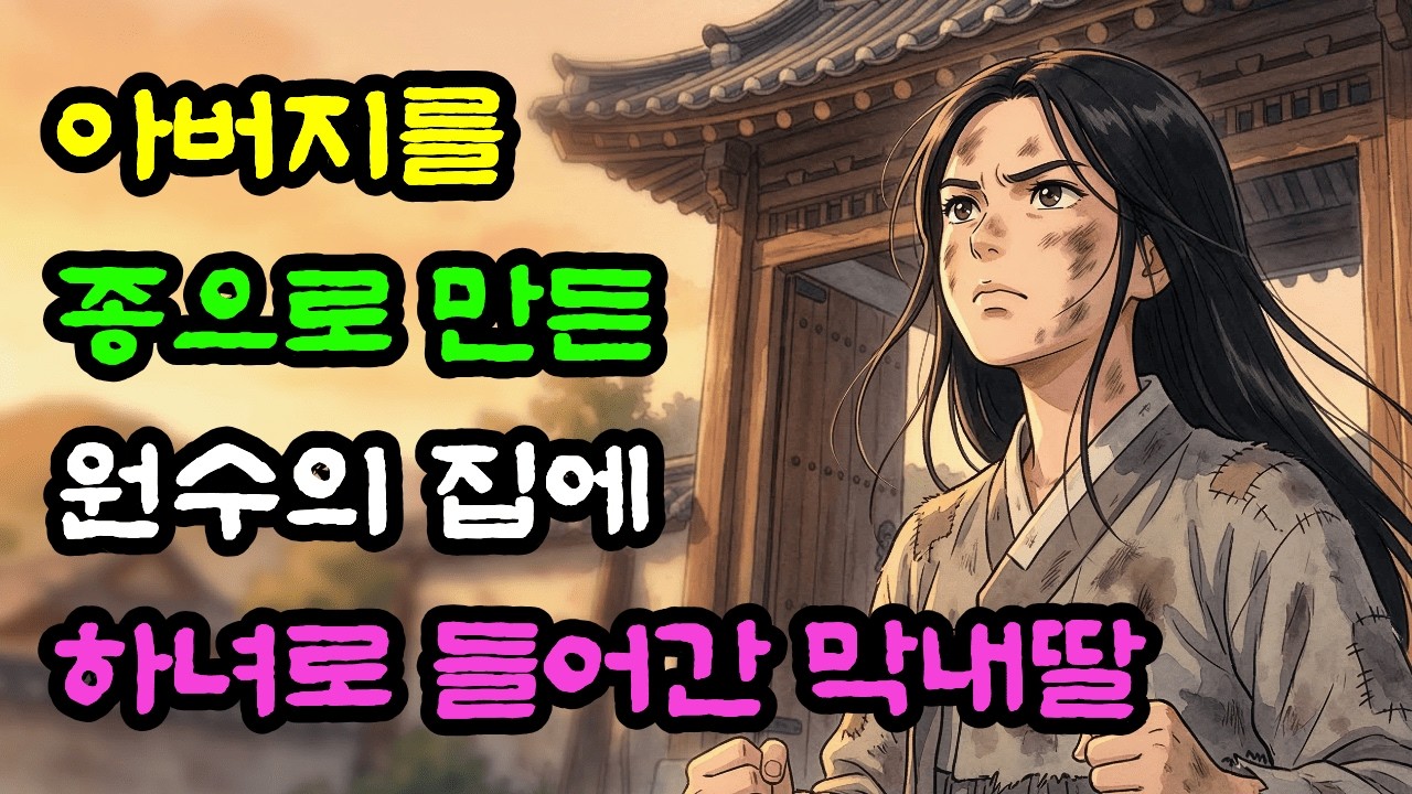 거지 행색으로 원수의 집에 하녀로 들어간 막내딸, 3년 뒤 벌어진 놀라운 일! | 야담 | 옛날이야기 | 민담 | 전설 | 설화 | 수면동화 | 오디오북