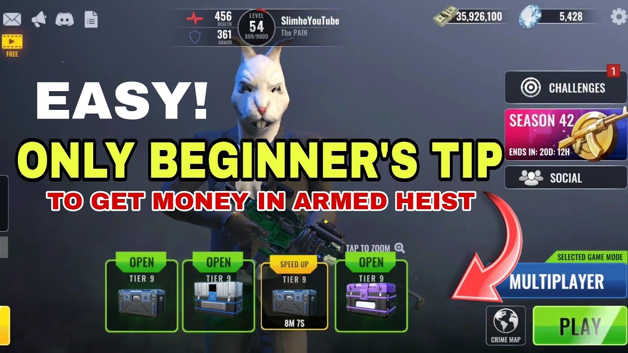 How To Get Unlimited Money/ Cash In Armed Heist ( No Hack/ Mod Apk ) BEGINNER'S GUIDE