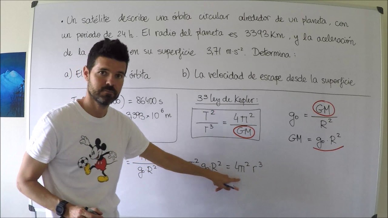 1- Campo Gravitatorio: Ejercicio de examen (III)