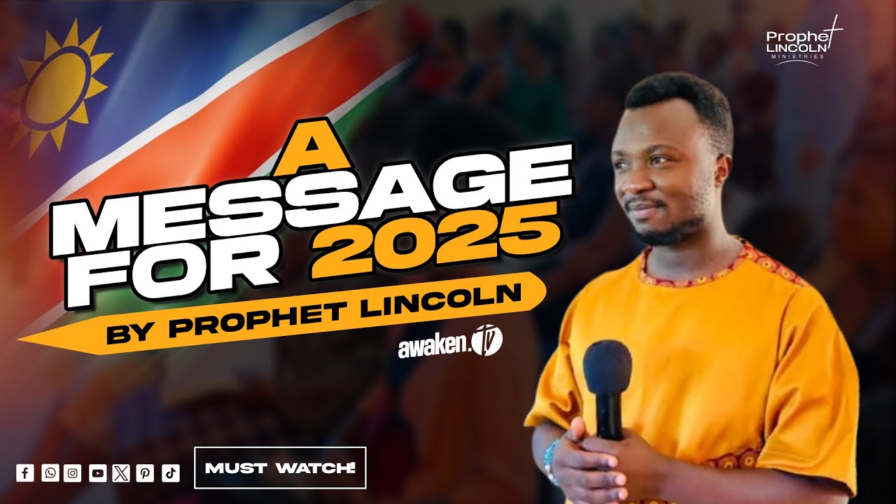 SELF DIALOGUE! | A MESSAGE FOR 2025 | By Prophet Lincoln #awakentv #fypシ゚